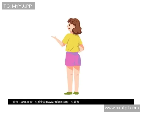 卡通风格足球明星背影展现运动魅力的创意插画作品